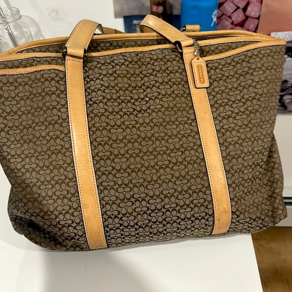 Coach diaper bag